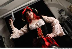 DARINA STANDING POSE WITH NEW GUN